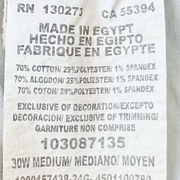 Lee Women's Legendary Stretch Blue Denim Jeans Plus Sz 30W Straight Mid Rise NWT - Picture 8 of 12